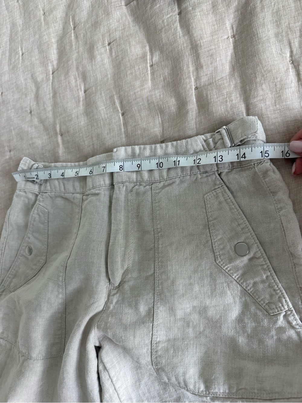 Athleta Voyager Linen Pant Size 8 - Picture 12 of 13